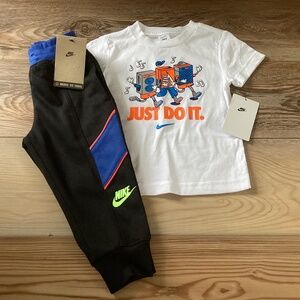 Nike toddler boys tee & jogger outfit size 2T(NWT)~PRICE IS FIRM~